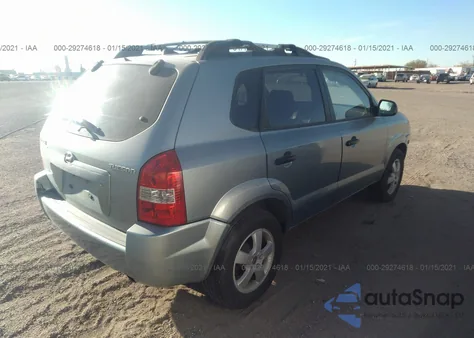 2006 Hyundai Tucson Gl из США, поврежденный, VIN KM8JM12B76U298816